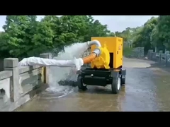 자연 재해 구제 및 하수 처리용 대용량 디젤 펌프 트럭